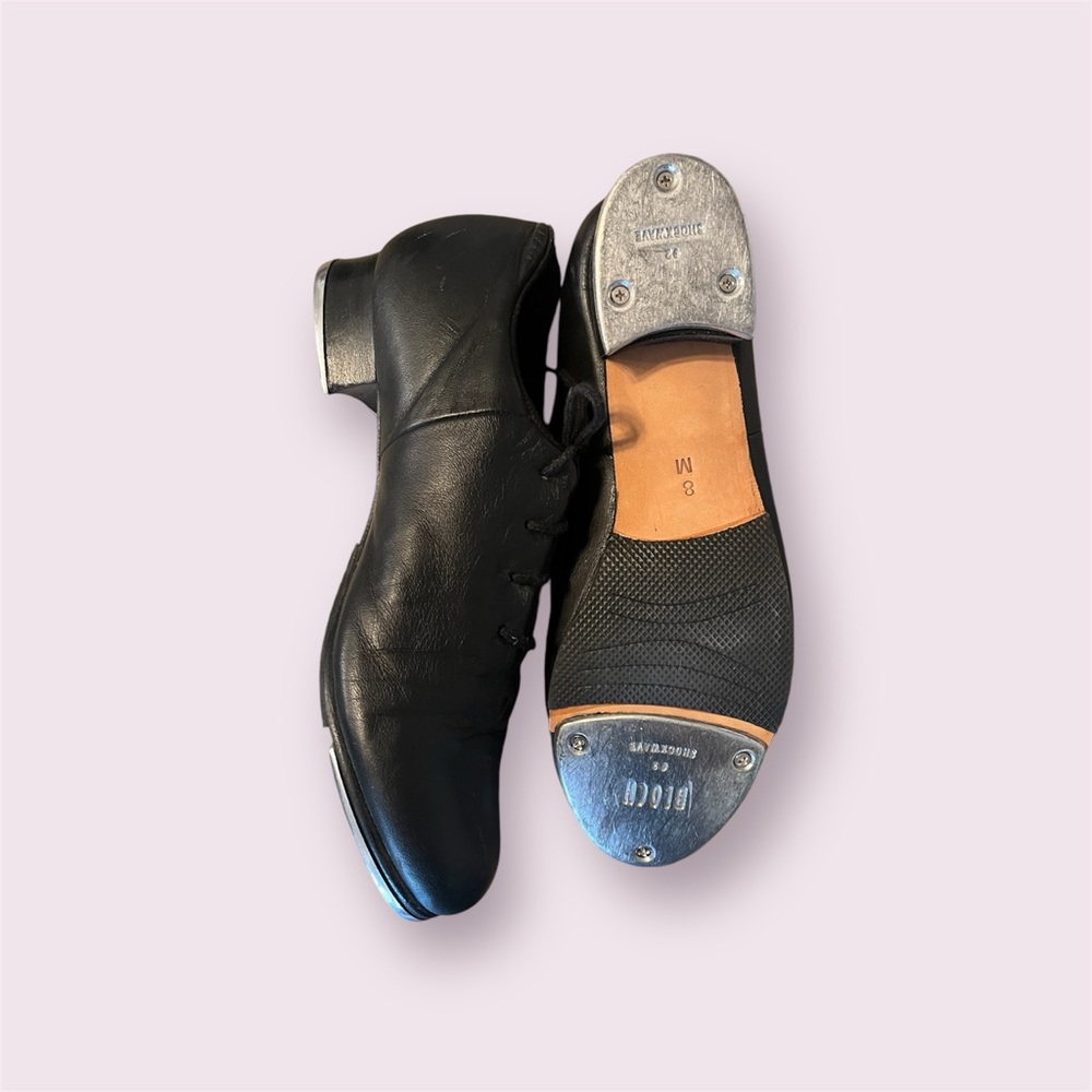 Bloch Black Leather Tap Shoes